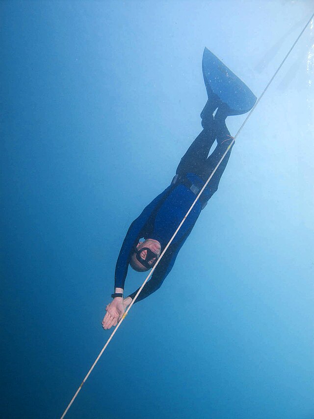 Man of freedive